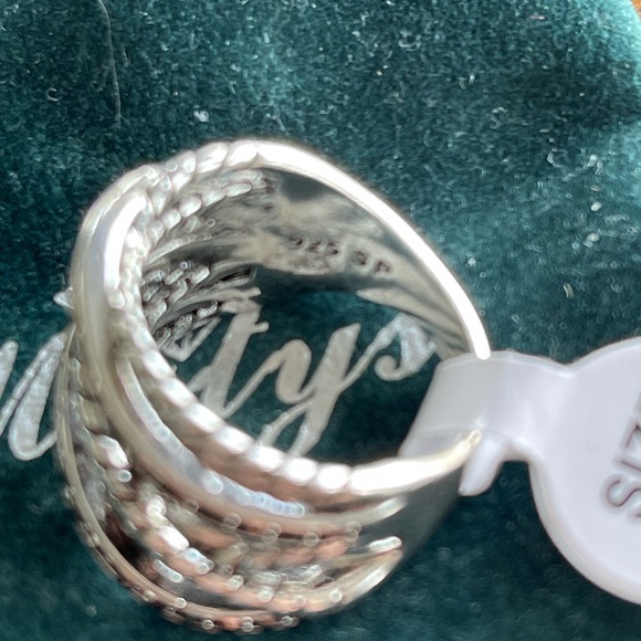 Woman’s Statement Ring, Size 8-silver! Brand New! - Picture 2 of 3
